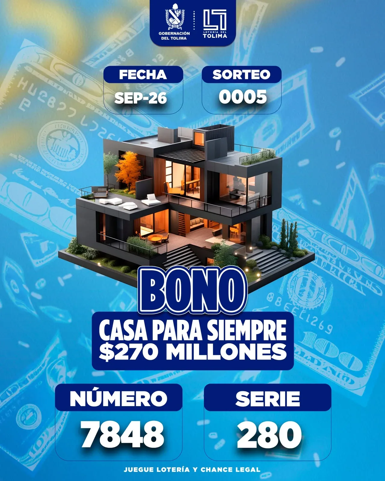 LOTERIA TOLIMA ¡YA TENEMOS RESULTADOS!  8931  SERIE 352