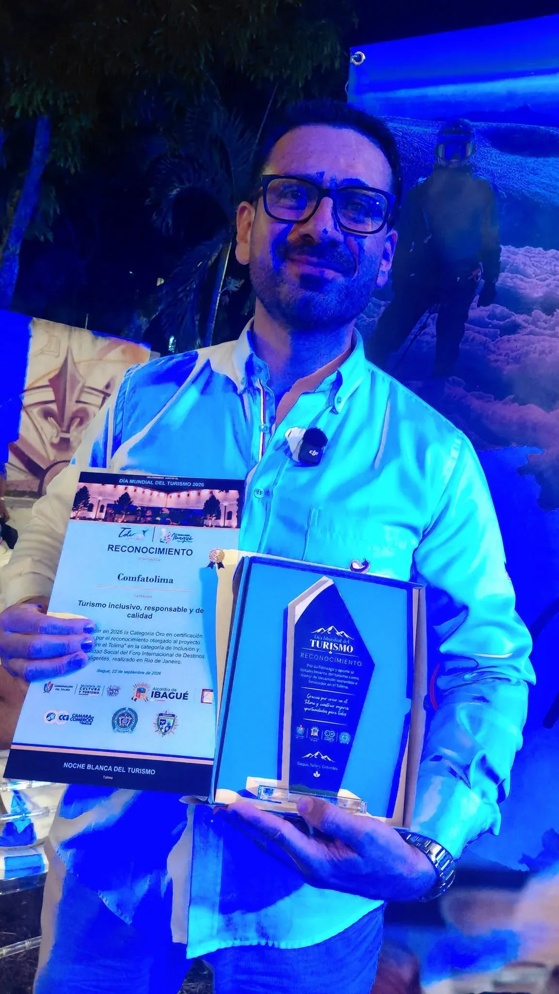 ComfaTolima recibe reconocimiento de la Gobernación del Tolima por impulsar el turismo regional