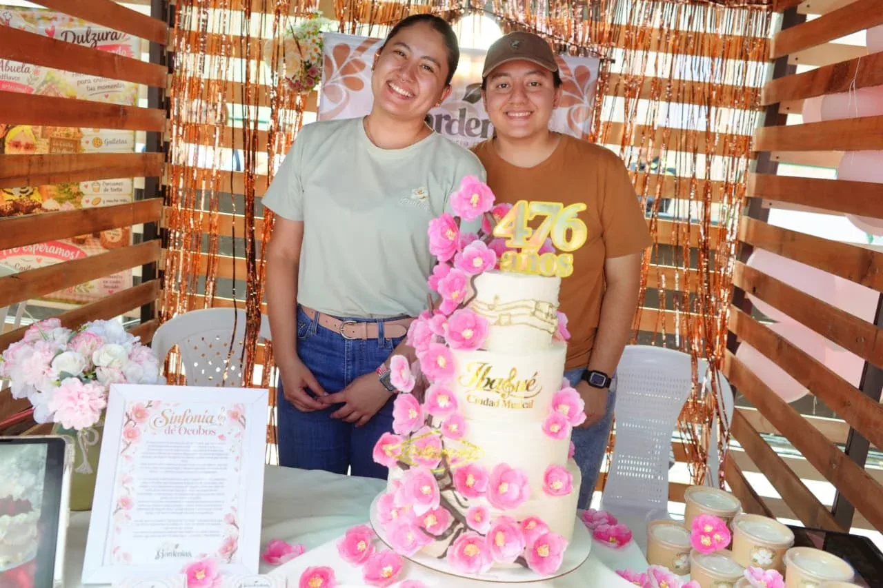 ‘Sinfonía de los ocobos’, la torta ganadora del cumpleaños de Ibagué