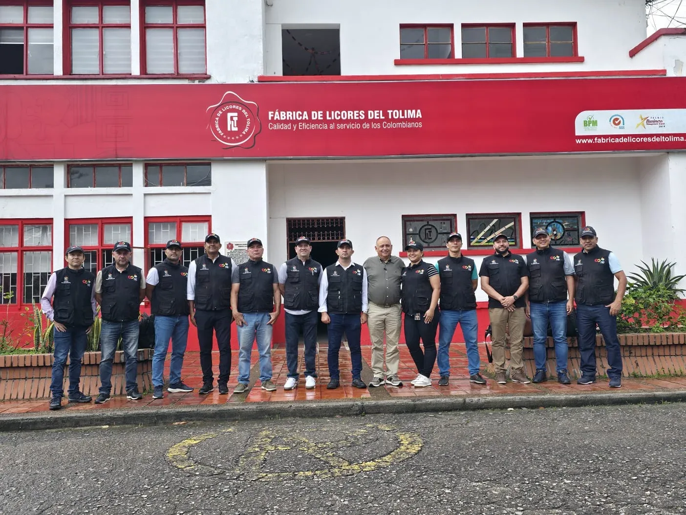 GOAT verificó los procesos de seguridad, estampillado y trazabilidad en la Fábrica de Licores del Tolima