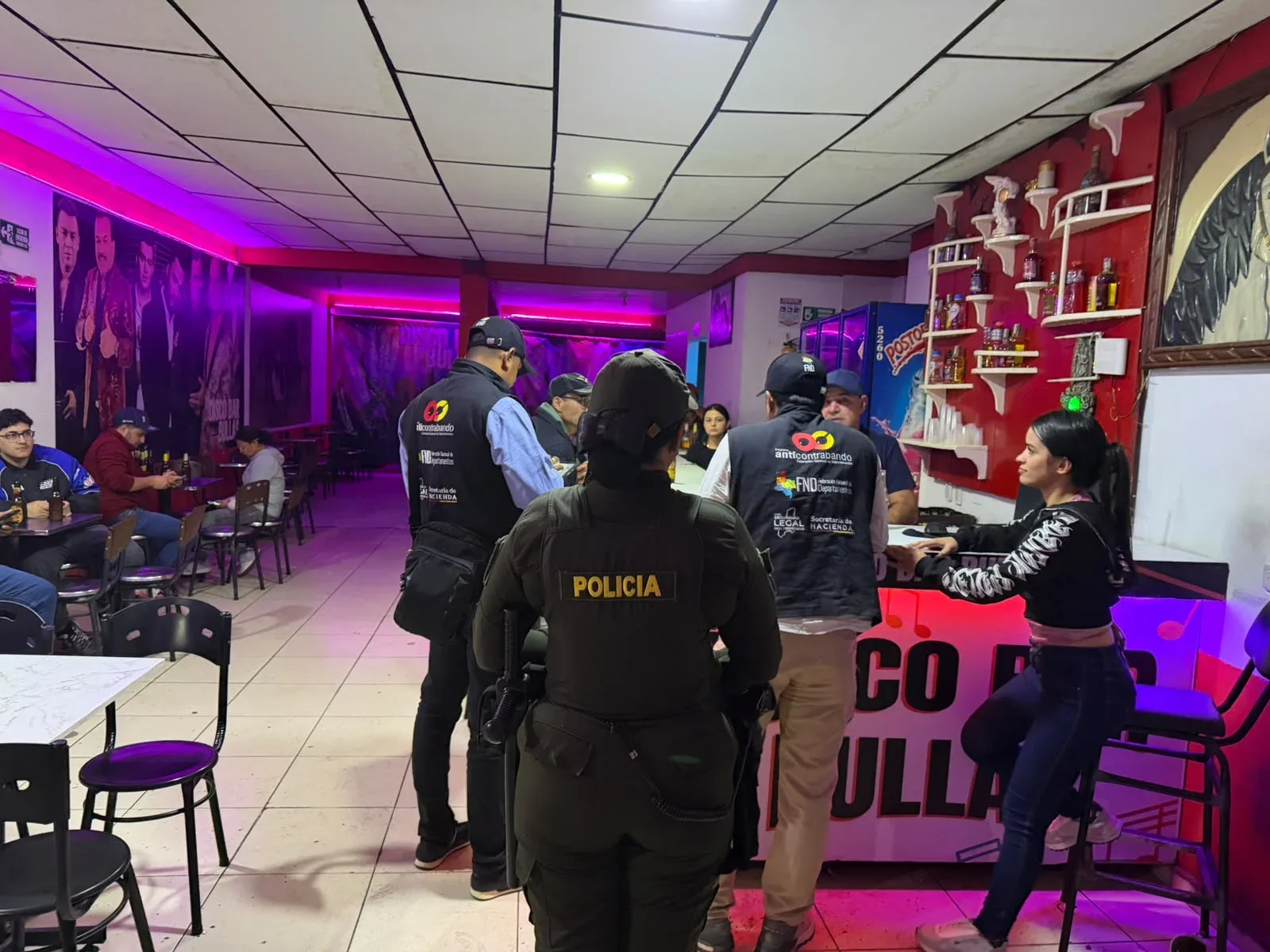 GOAT intensifica ofensiva contra el contrabando en el Tolima: más de 300 cajetillas de cigarrillos y 30 unidades de licor aprehendidas