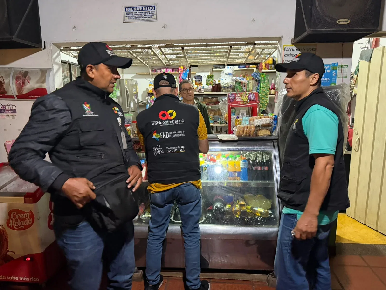 GOAT intensifica ofensiva contra el contrabando en el Tolima: más de 300 cajetillas de cigarrillos y 30 unidades de licor aprehendidas