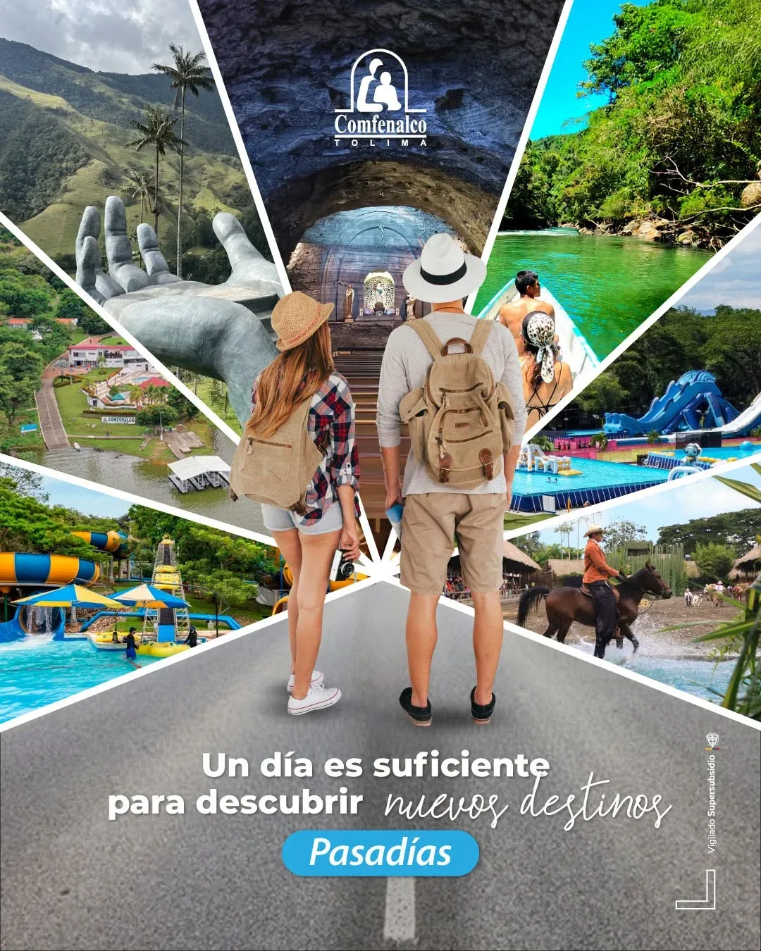 Comfenalco : Octubre vacaciones de receso