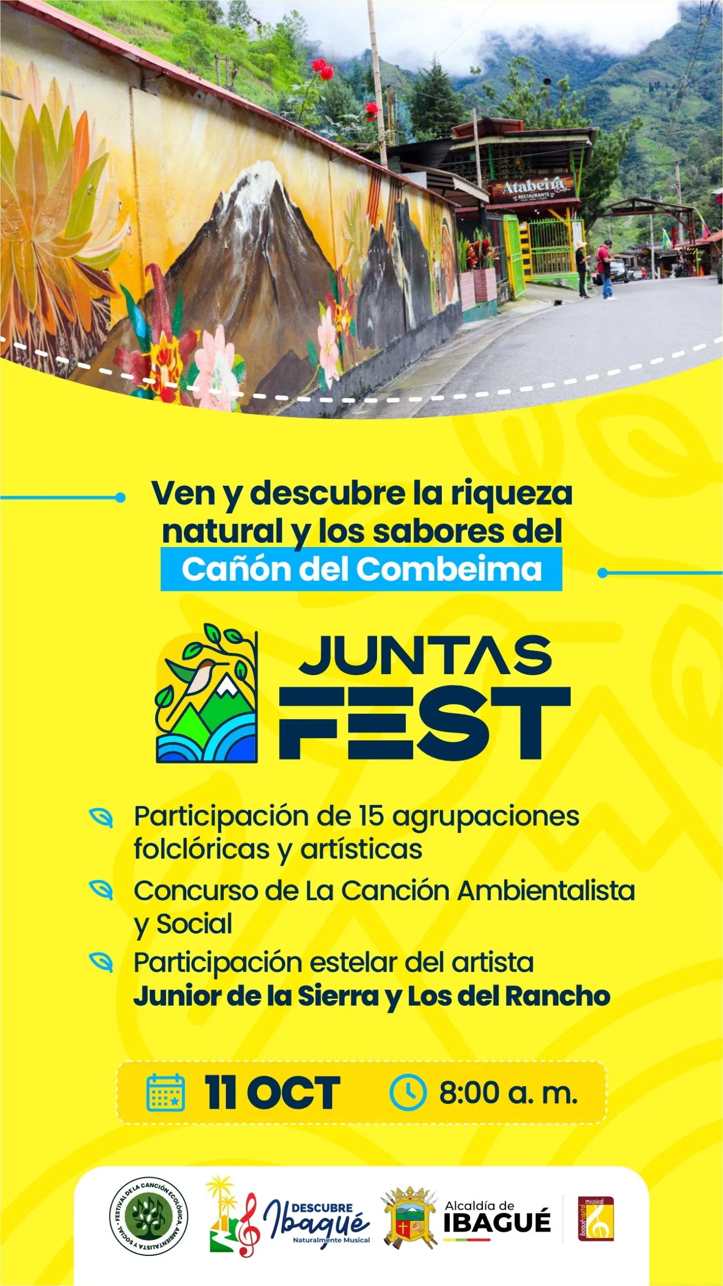 Ibagué se alista para vivir una jornada de naturaleza y tradición en el Juntas Fest 2026
