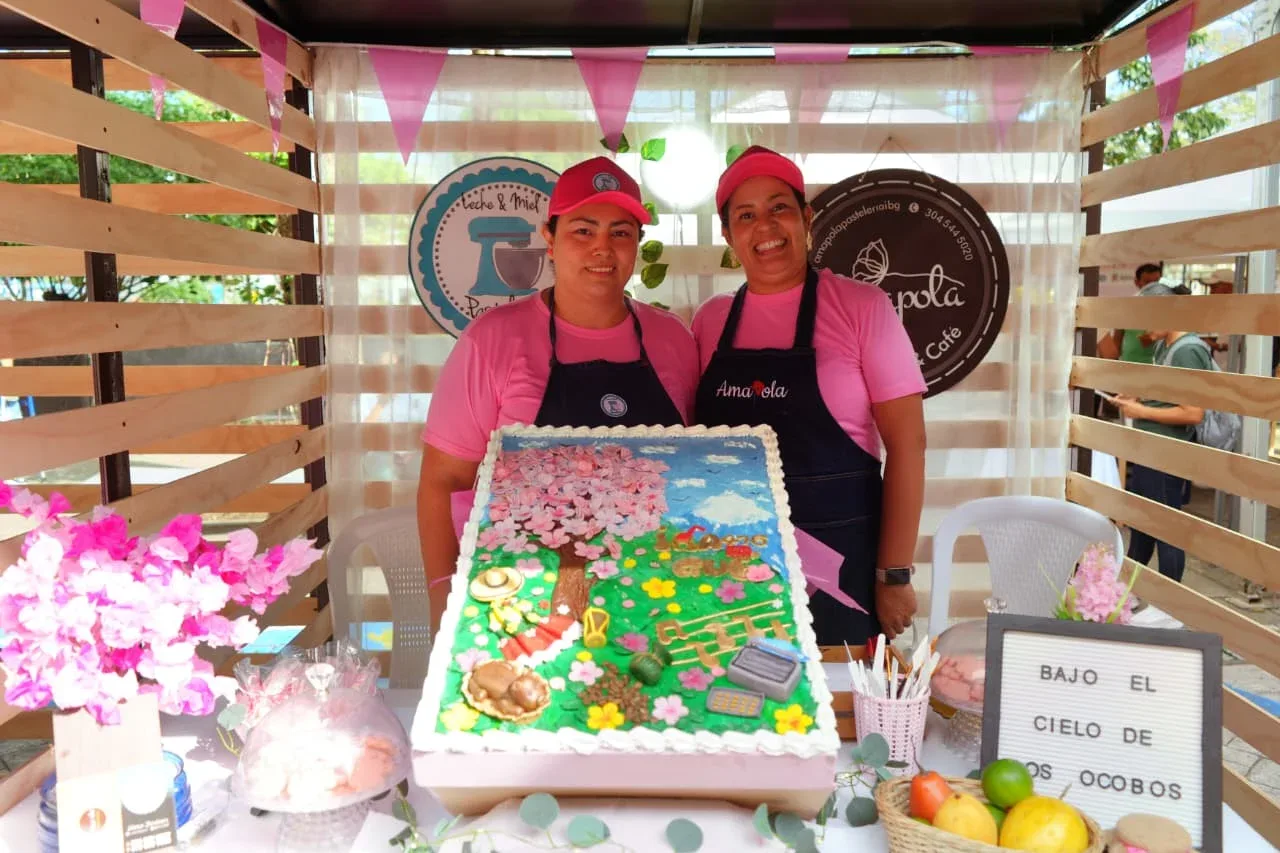 ‘Sinfonía de los ocobos’, la torta ganadora del cumpleaños de Ibagué
