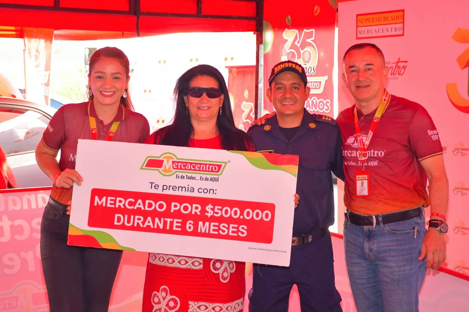 Mercacenbtro ¡Así vivimos nuestro gran sorteo de cumpleaños!