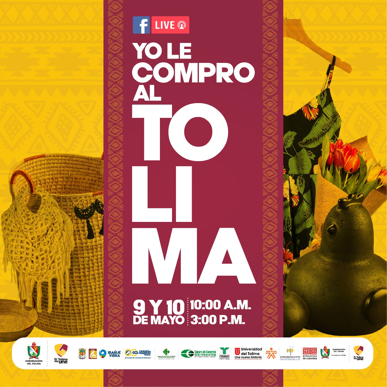 Feria virtual “Yo le compro a Tolima” generó buenas ganancias a los participantes
