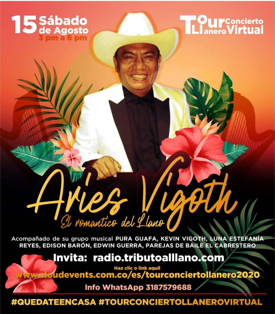 ARIES VIGOTH #TourConciertoLlaneroVirtual
