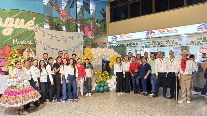 Comfenalco Tolima celebró los 38 años del Terminal de Transporte de Ibagué