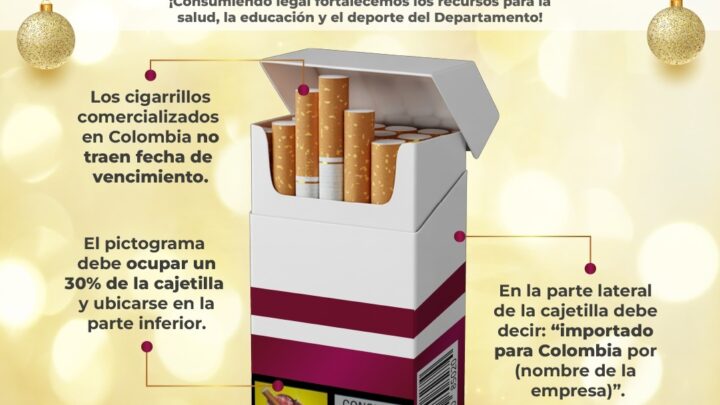 Autoridades del Tolima fortalecen controles para identificar cigarrillos legales y combatir el contrabando