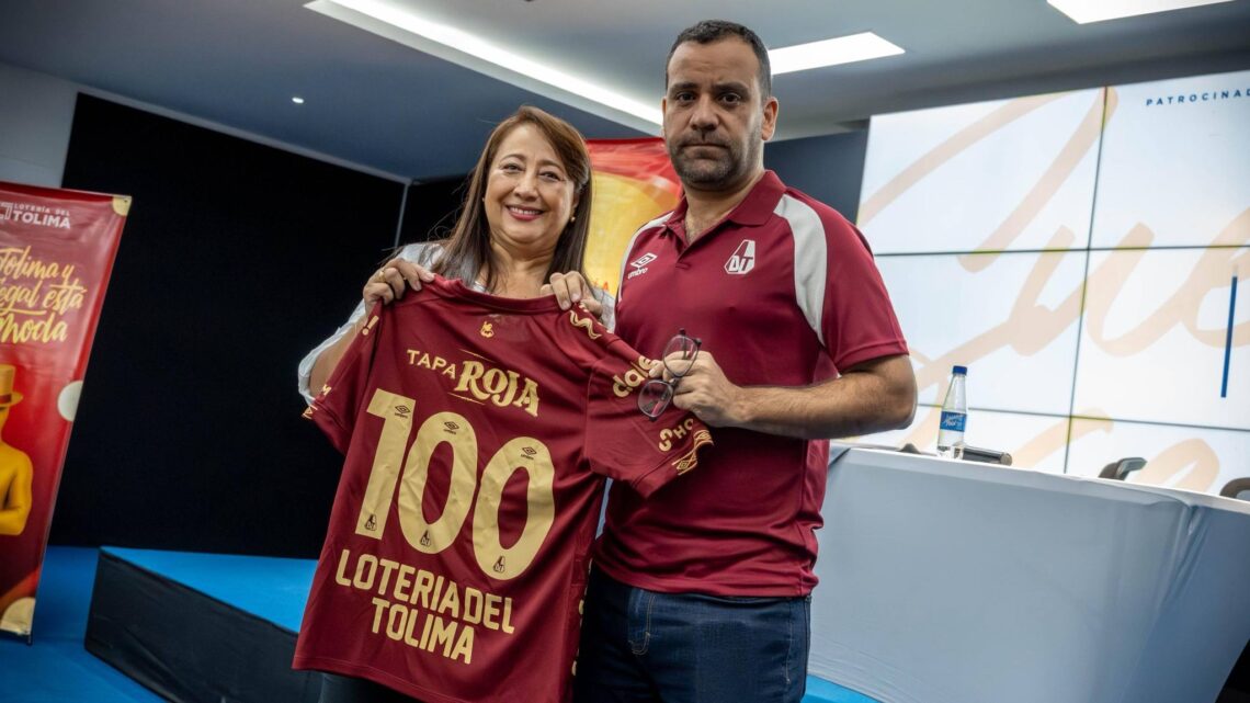 ¡Histórico! La Lotería del Tolima, única lotería en Colombia en patrocinar un club del Futbol Profesional Colombiano