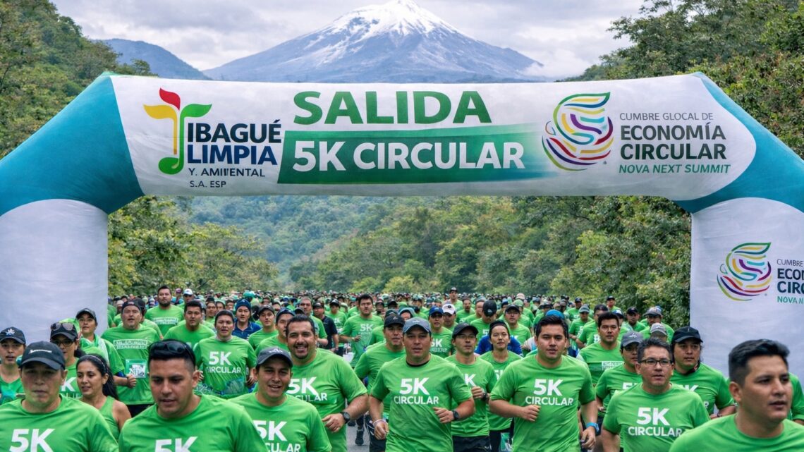 Agéndese para carrera atlética 5K por el Cañón del Combeima: inscripción será con material reciclado