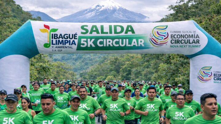 Agéndese para carrera atlética 5K por el Cañón del Combeima: inscripción será con material reciclado