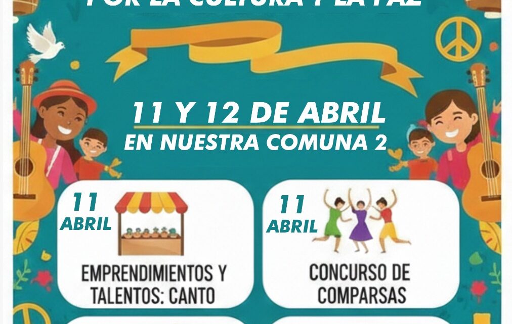 LA COMUNA 2 DE IBAGUÉ SE LLENA DE CULTURA, EMPRENDIMIENTO Y DEPORTE POR LA PAZ