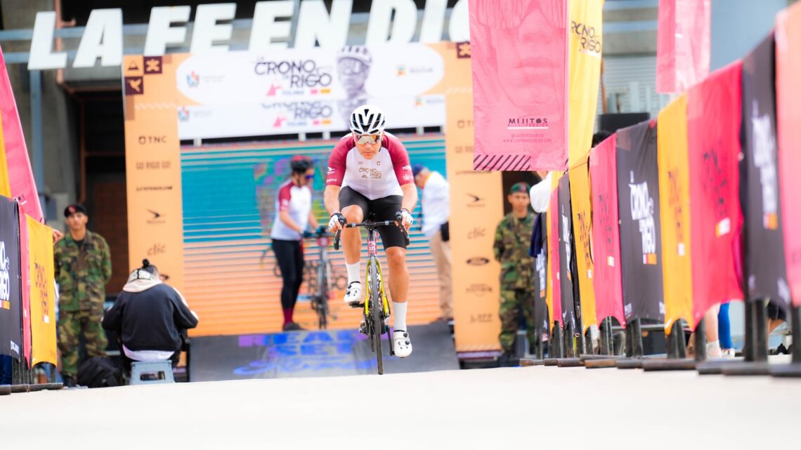 Más de 400 ciclistas de todo el país participaron de la ‘Crono de Rigo’ en Ibagué