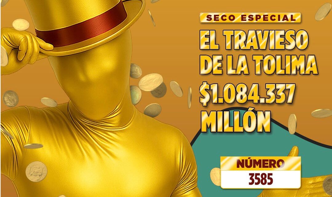 Lotería Tolima Resultados del sorteo 4162 – 24 de marzo: