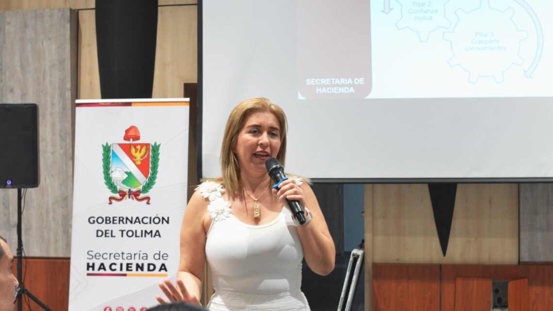 “Hay que dejar el departamento financieramente posicionado a nivel nacional”: Secretaria de Hacienda del Tolima