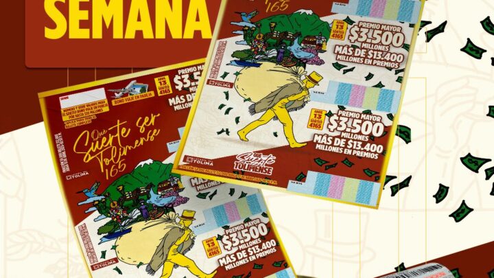 LOTERIA TOLIMA #QuéSuerteSerTolimense