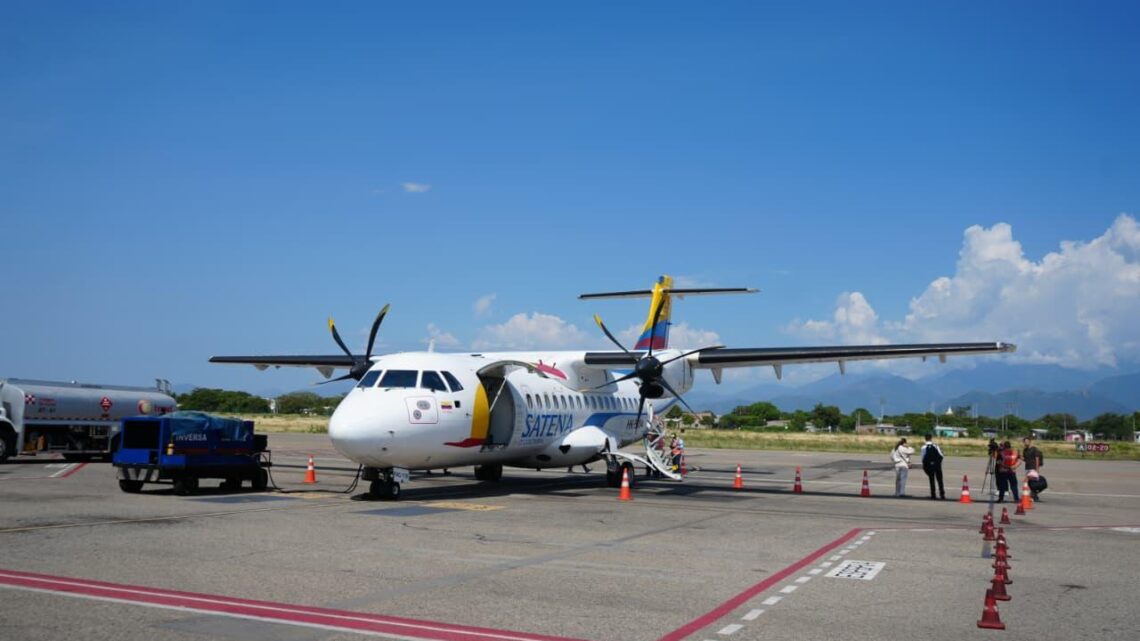 SATENA conecta Medellín y Valledupar con nueva ruta clave para la economía regional