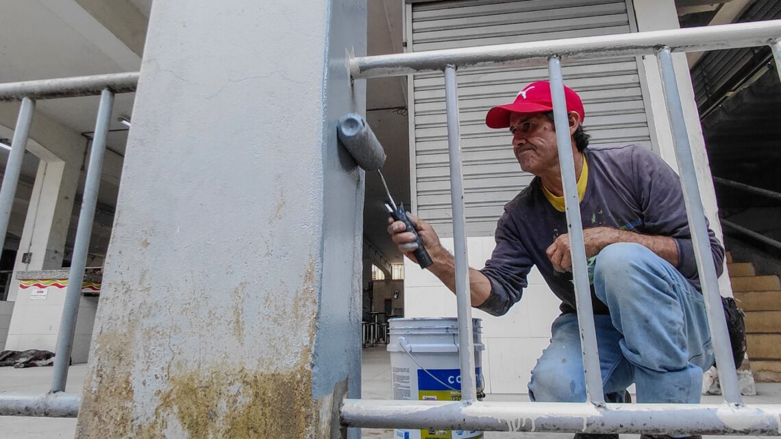 Alcaldía de Ibagué inició nuevas obras de mantenimiento y embellecimiento en Plaza La 14