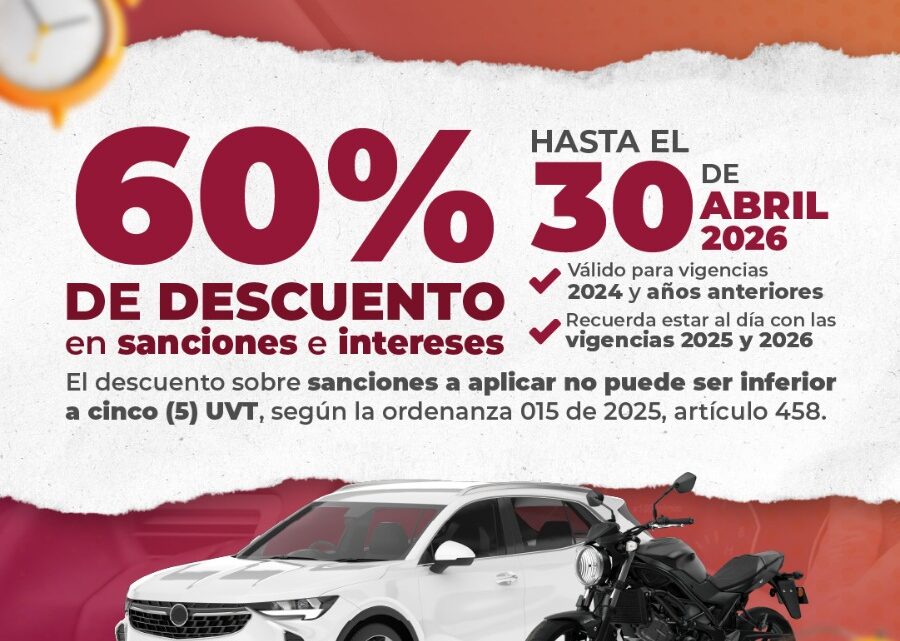 Hoy jueves: último día para descuento del 60 % en sanciones e intereses del Impuesto Vehicular