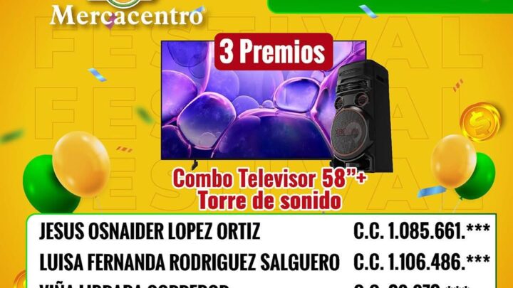 Mercacentro celebra 35 años premiando la fidelidad de sus clientes con su Festival de Descuentos y Premios