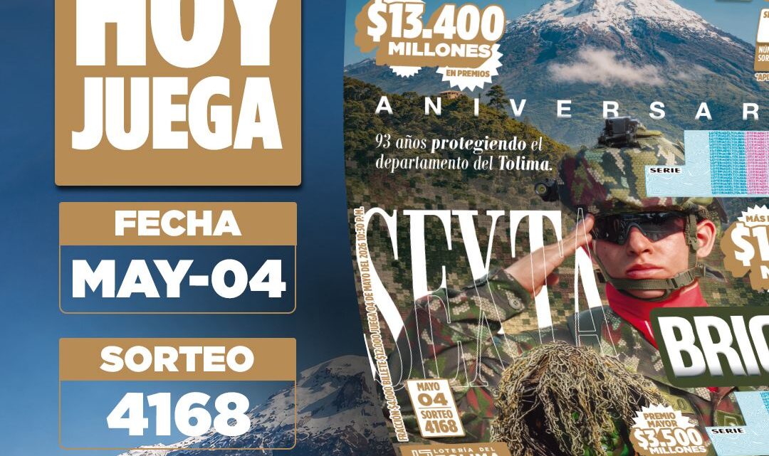 LOTERIA DE TOLIMA CAMBIA TU VIDA