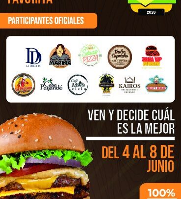 Payande Burguer Del 4 al 8 de junio 2026