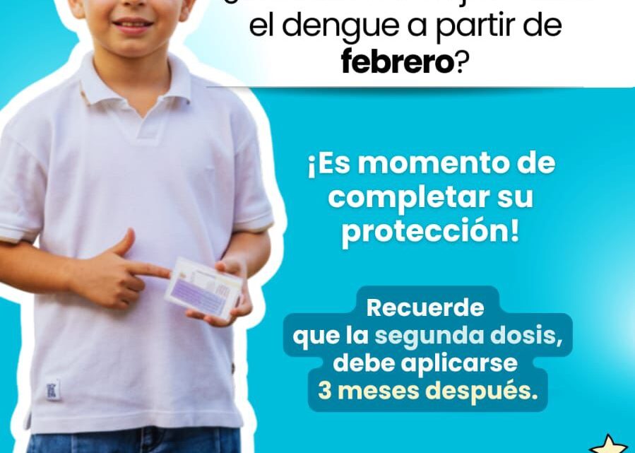 Alcaldía impulsa la prevención del dengue en instituciones educativas y promueve la vacunación de niños