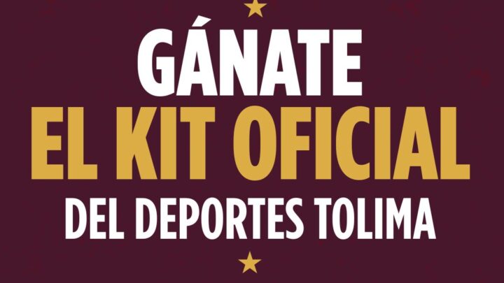 Lotería Tolima ¡GÁNATE EL KIT OFICIAL DEL DEPORTES TOLIMA!