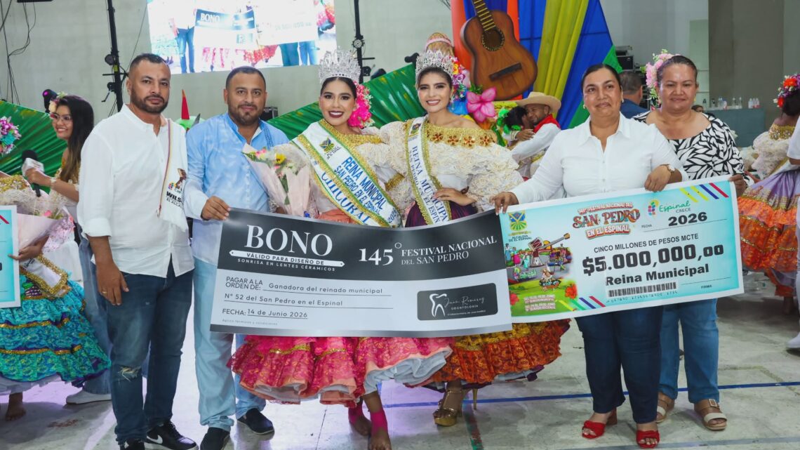 Espinal tiene Reina Del San Pedro Mariana Montaña Garzón