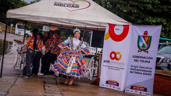 GOAT recibe a turistas con control y cultura en las fiestas de San Juan y San Pedro en Tolima.