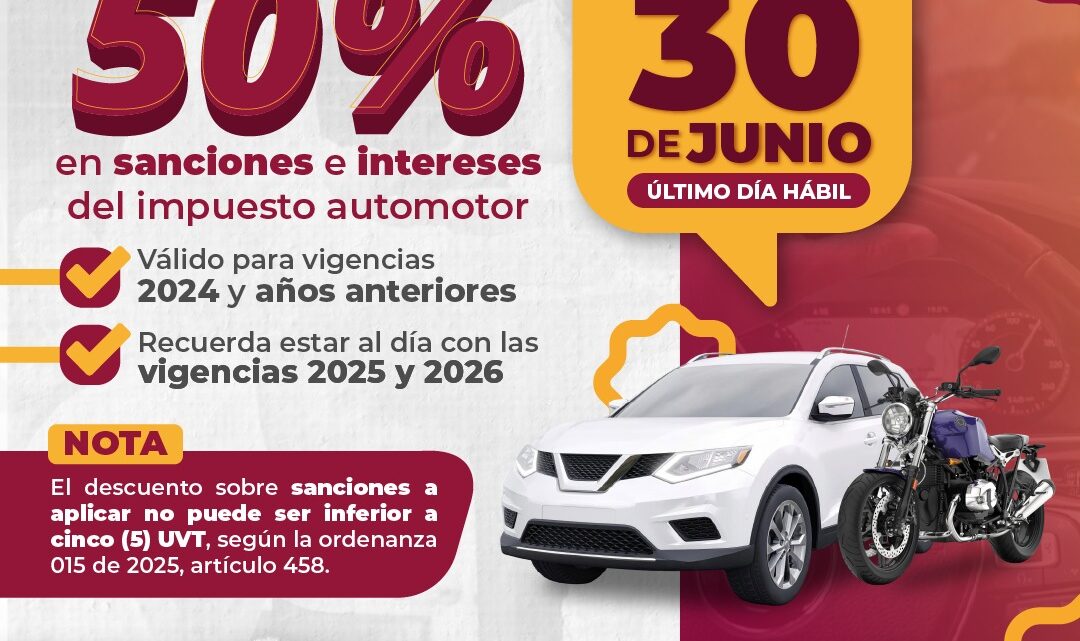 Ruta Cero Deudas entra en la recta final: hasta el 30 de junio hay plazo para ponerse al día con el Impuesto Vehicular