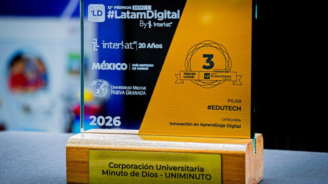 UNIMINUTO gana reconocimiento en los Premios Latam Digital 2026