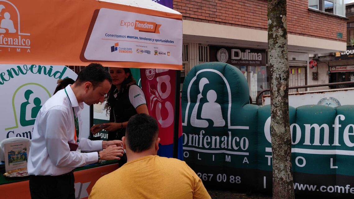 Comfenalco Tolima fortalece su compromiso con los tenderos y sus familias durante Expo Tenderos