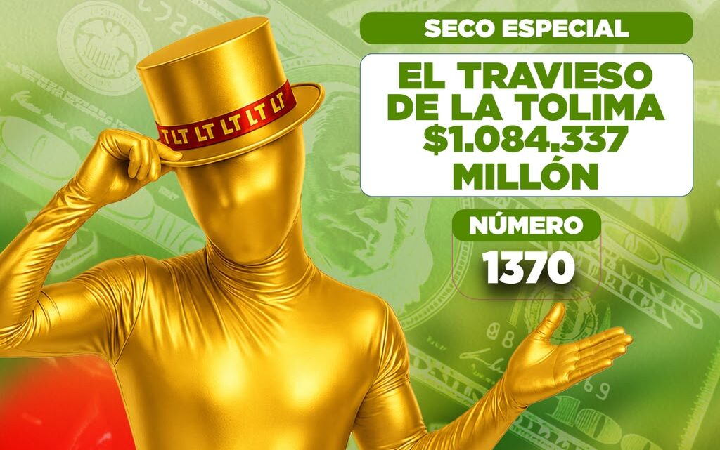 Lotería Del Tolima  sorteo 4183 Agosto 18 2026
