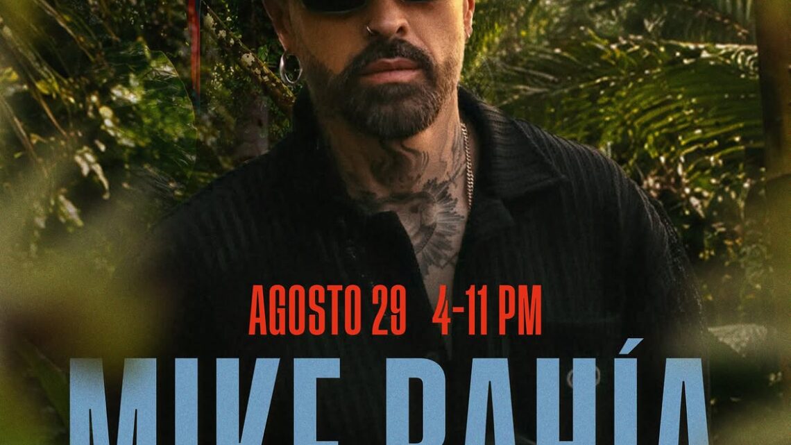 Mike Bahía se suma a la reconstrucción de Colombia: dos conciertos, una misma causa