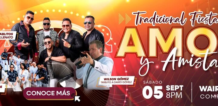 Los 8 de Colombia, Los Diablitos y un homenaje a Darío Gómez: así será la Fiesta de Amor y Amistad de ComfaTolima