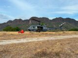 Fuerza Aeroespacial despliega capacidades aéreas para extinguir incendio en Tolima