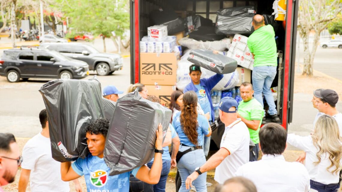 Alcaldía de Ibagué establece en el Parque Deportivo el centro de acopio de ayudas para damnificados