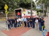 Corazones solidarios en Estación Centro Comercial