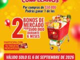 ¡Nuestro cumpleaños trae un regalo adicional para ti!