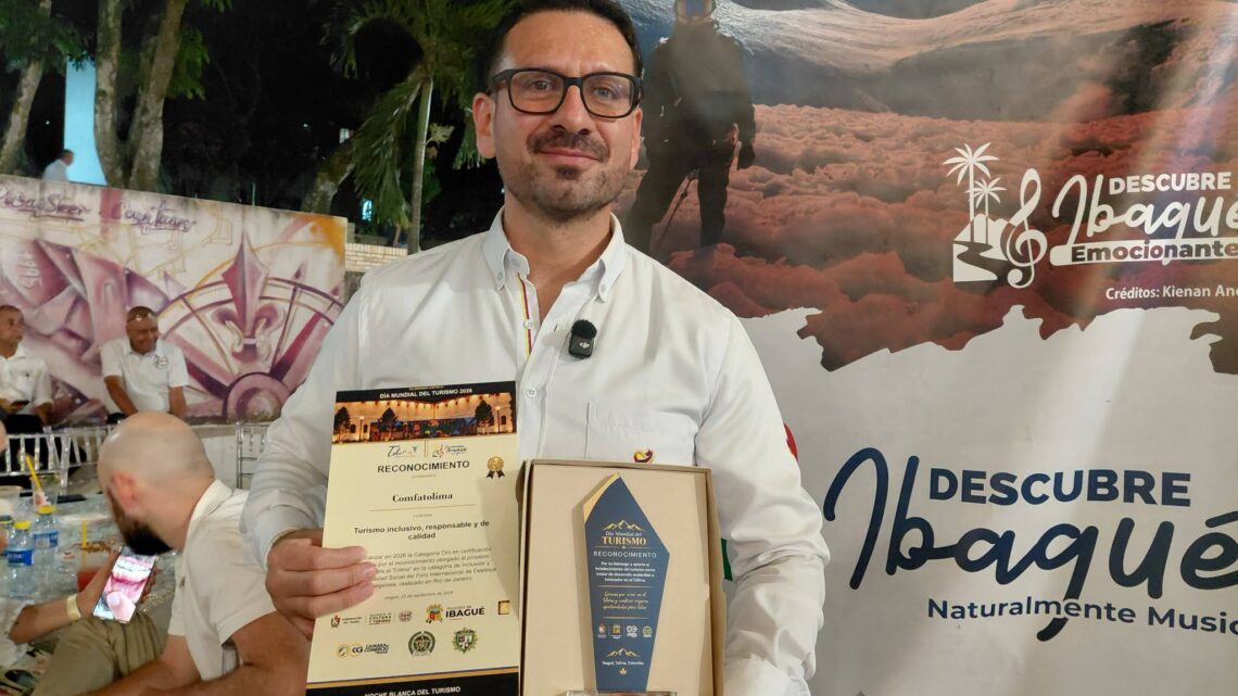 ComfaTolima recibe reconocimiento de la Gobernación del Tolima por impulsar el turismo regional