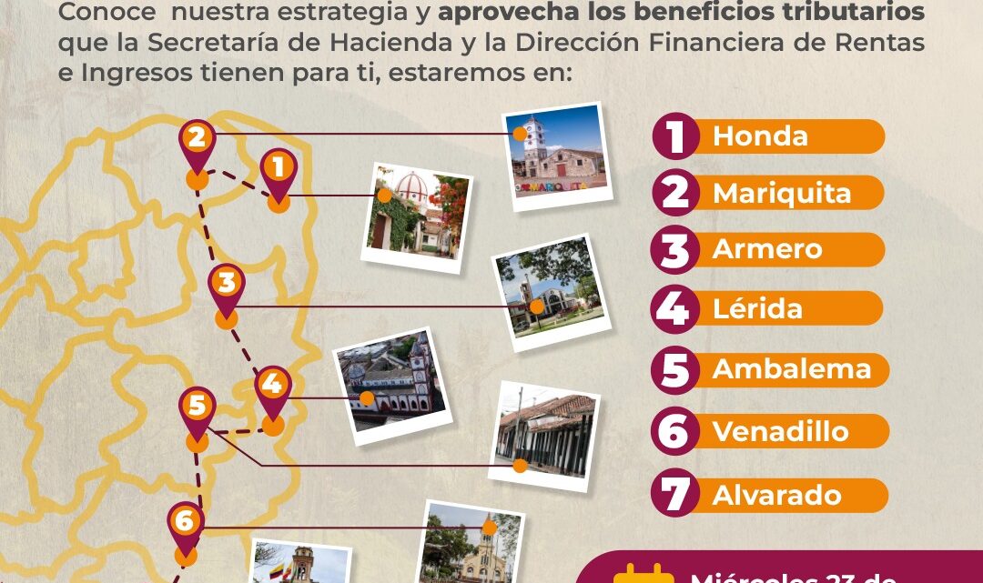 La Ruta Cero Deudas 2.0 llega al norte del Tolima