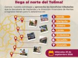 La Ruta Cero Deudas 2.0 llega al norte del Tolima