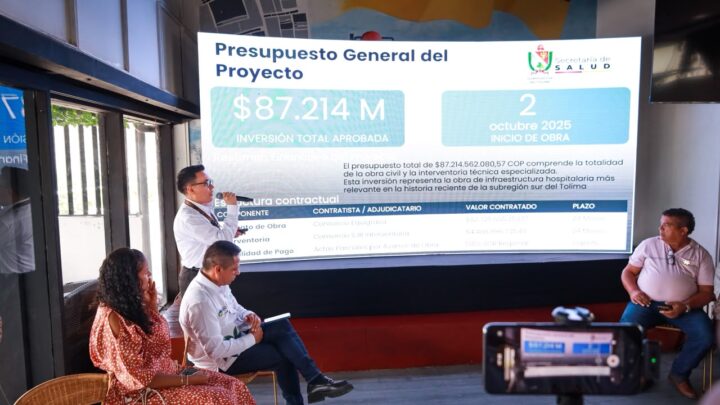 Con paso firme avanza construcción del nuevo Hospital Regional de Chaparral